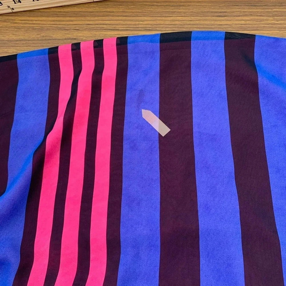 Espresso Maxi Dress Small Colorful Blue Pink Sheer Lined Sleeveless Boho G90 - Picture 8 of 8